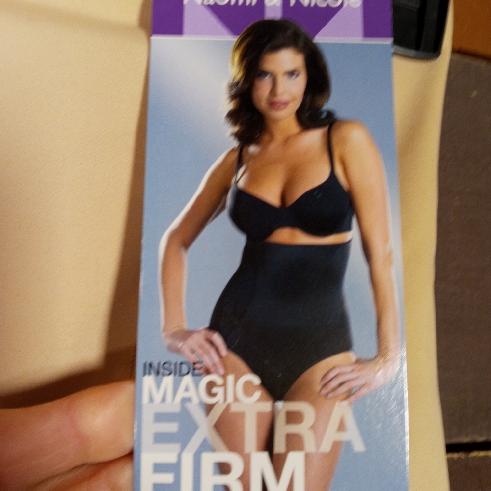 NWT XL Naomi & Nicole Nude Extra Firm High Waist Brief Shaper - Picture 4 of 11